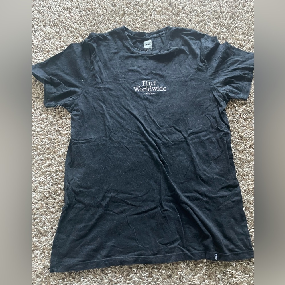 Black Huf Worldwide Shirt